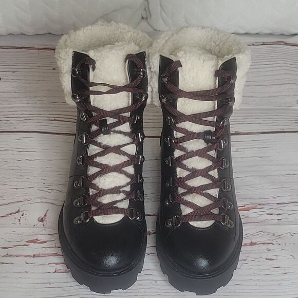 NINE WEST RIMA Combat Boot Size 7 - Picture 4 of 7